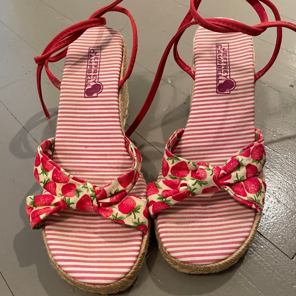 Jeffrey Campbell Strawberry Wedges